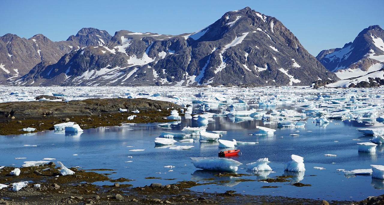 Greenland fjord